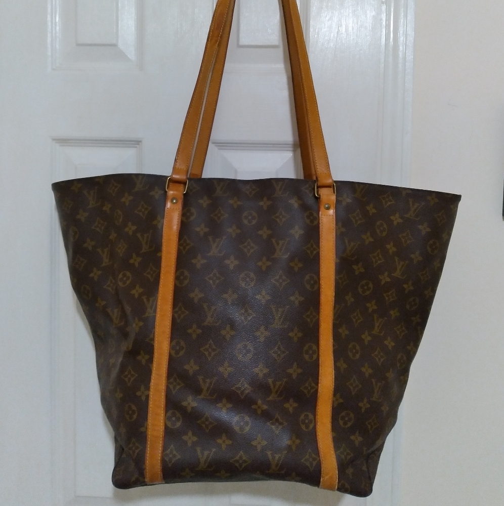 ❣Authentic Vintage Louis Vuitton Monogram Sac shopping tote